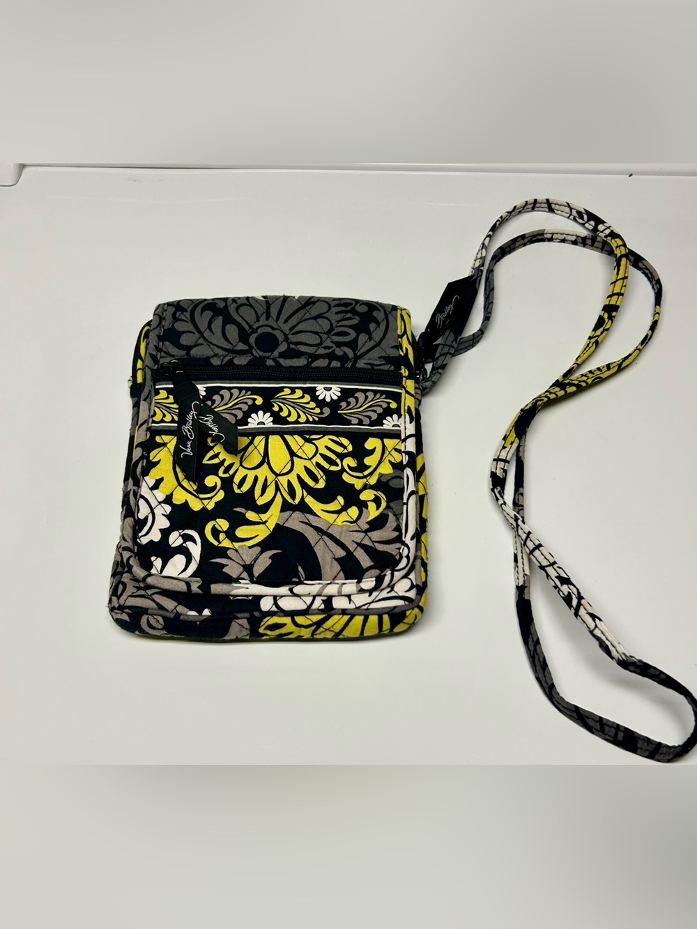 Vera Bradley Baroque Mini Hipster-Hook and loop closure